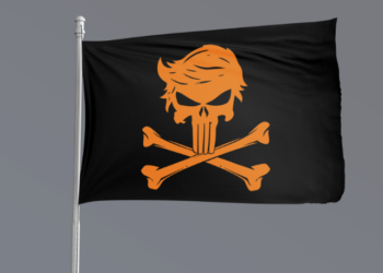 Orange Man Bad Flag